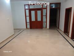 10marla 3beds DD TV lounge kitchen attached baths neat clean ground portion for rent in G 13 4 islamabad