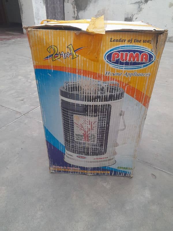 2 in 1 New High Quality Gas Heater/Stove Large Size Puma Brand. 4