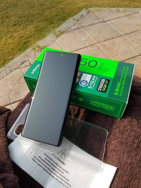 infinix hot50pro+ with all accessories 7