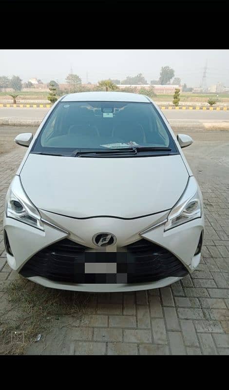 Toyota Vitz hybrid 2017 model 2021 registr 0