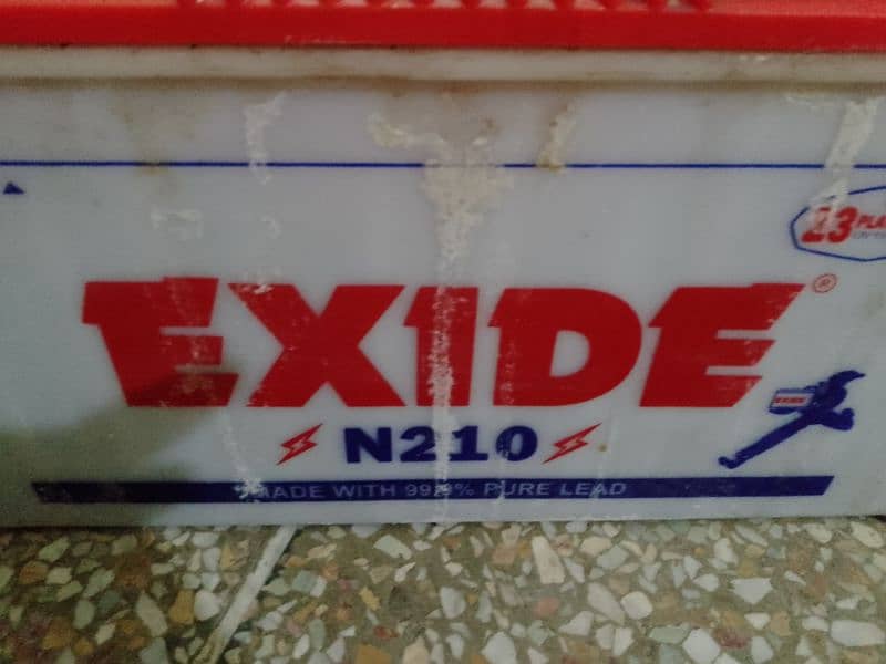 Exide battery 2