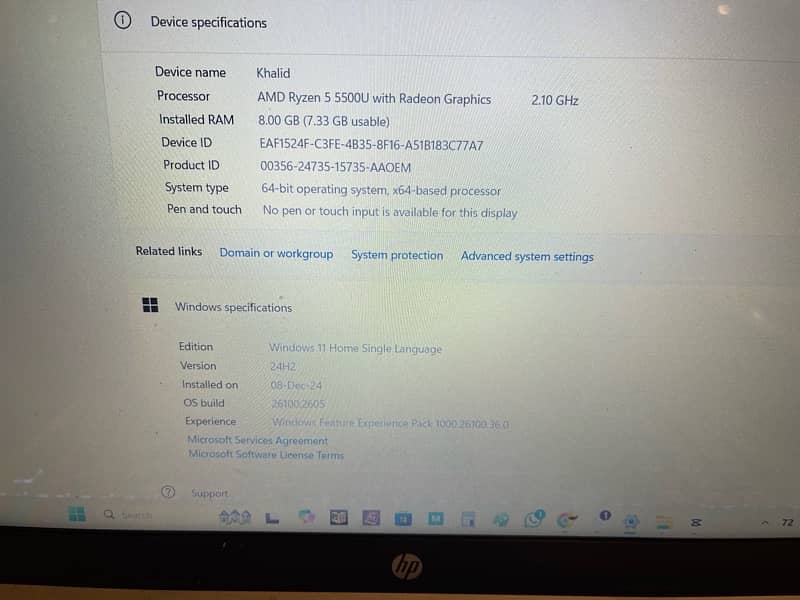 HP Laptop 15s-eq2xxx 4