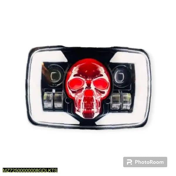 SKULL FRONT LIGHT 4