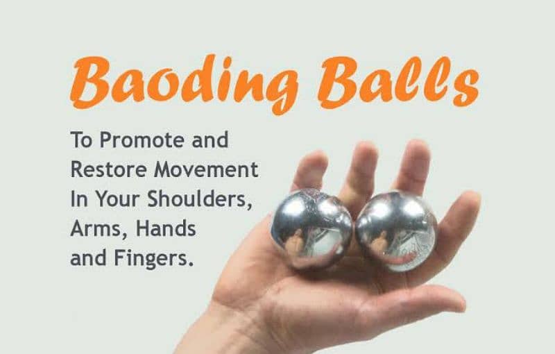 Baoding Balls (Chinese Therapy Balls).   03016709155 0