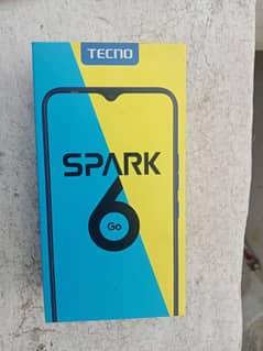 Tecno Spark 6 go  4/64 gb dual sim 03098528025