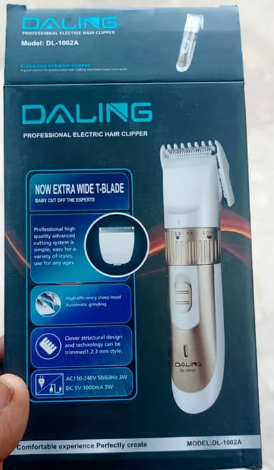 DALING PROFESSIONAL ELECTRIC HAIR CLIPPER 0