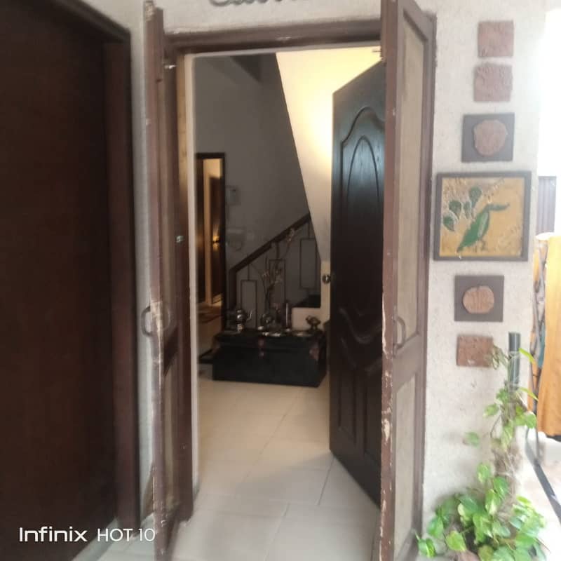 10marla house for rent in main boulevards defence road opposite adil hospital 0