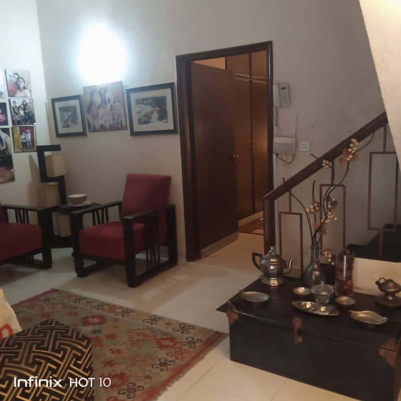 10marla house for rent in main boulevards defence road opposite adil hospital 11