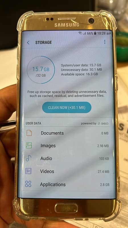 Samsung s7 edge dual sim pta approved 3/32gb ram good condition 5