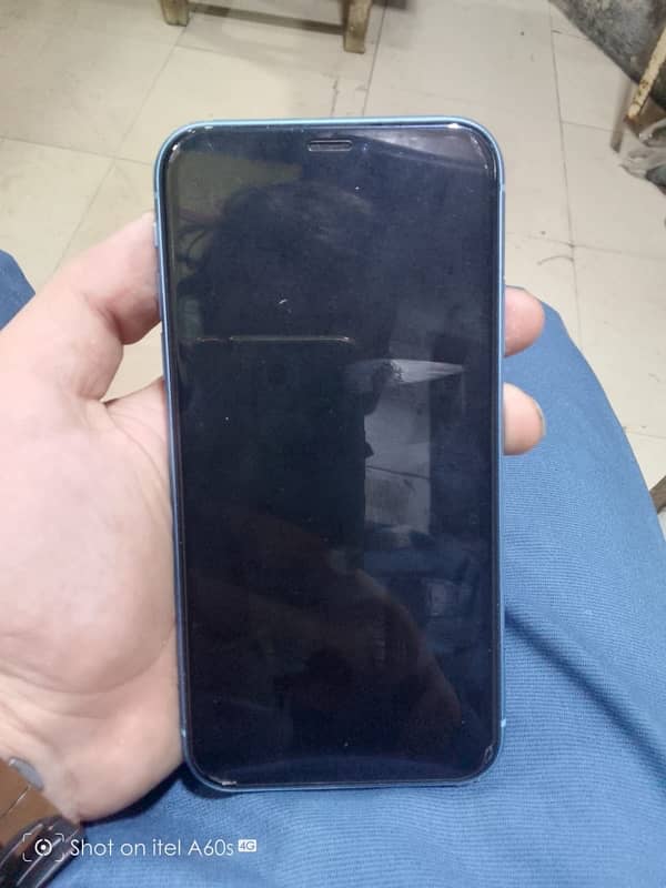 iPhone XR jv  128 jb sky blue colour with box and 3 cover sath gift 5