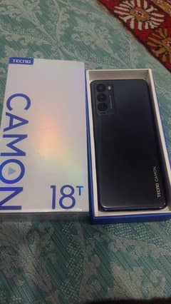 Tecno camon 18T 4+2 ram 128 rom