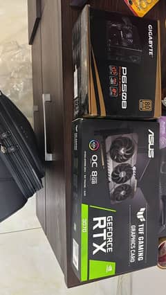 Asus TUF 3070 Trio and Gigabyte 650watt PSU