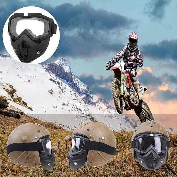 MotorCycle Dustproof Motocross Glasses Home Delivery Free 6