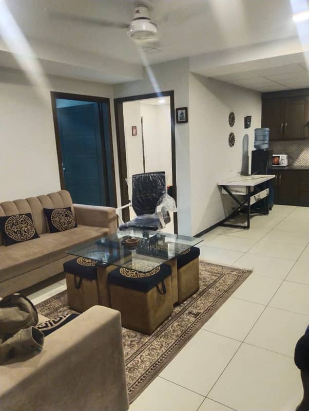 2 Bed Luxury Furnished Apartment Available. For Sale in Pine Heights D-17 Islamabad. 1