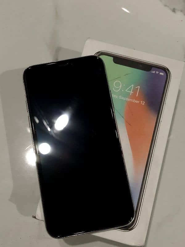 iphone x 256Gb pta approved with cabel charger All original read descr 4