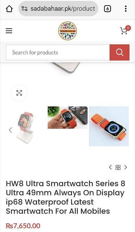 hw8 ultra smart watch 6