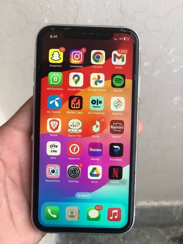 Iphone XR Dual sim Pta approved 128gb with box cable 0