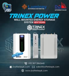 TRINEX POWER WALL   51.2v 100ah built in wifi