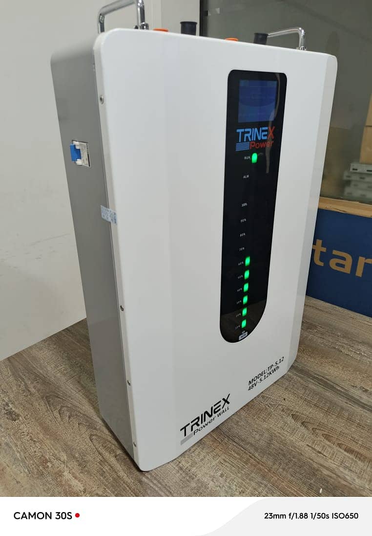 TRINEX POWER WALL   51.2v 100ah built in wifi 1