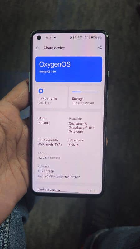 Oneplus 8T (12/256) 5