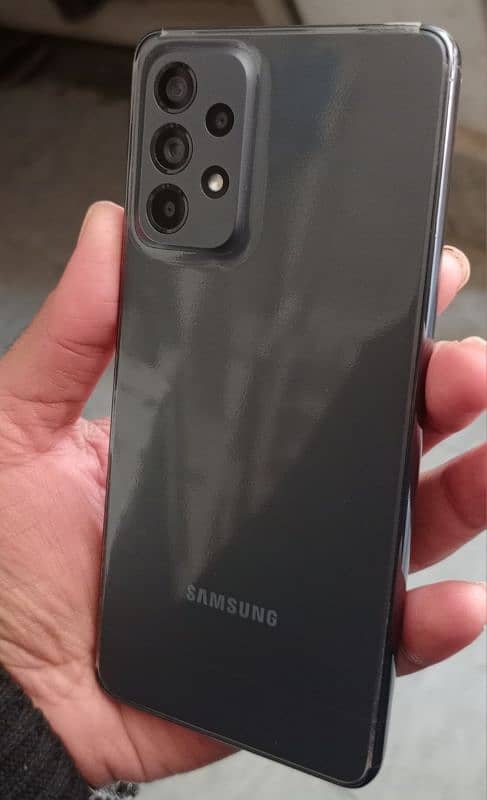 Samsung A73, 10/10 condition, used like new. 1