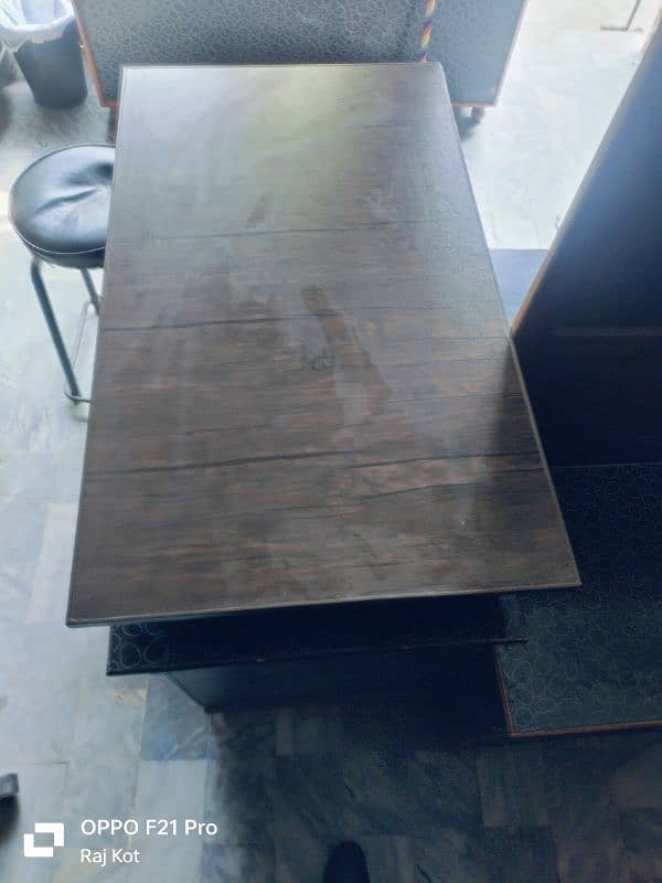 indoor table +7 benches +12f partition for sale 6