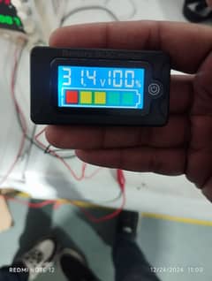 Battery Capacity Meter/ DC Voltmeter 12V 24V 36V 48V 60V 72V