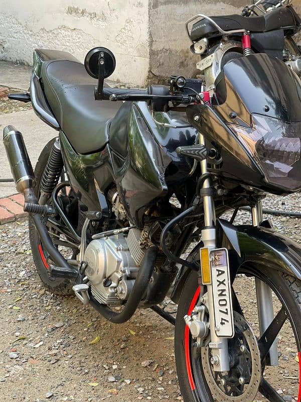 ybr125 2019 model no accident no engine repair 1