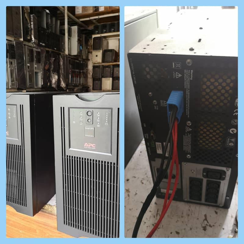 apc smart ups 1500va,3000va,5000va,pure sinewave ups fresh stock 7