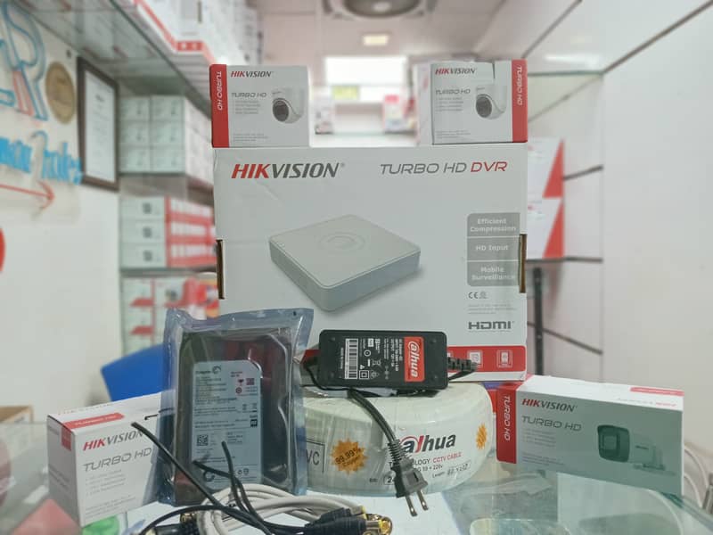 cctv | Hikvision | Cameras Complete Package | Security Cameras | DVR 5