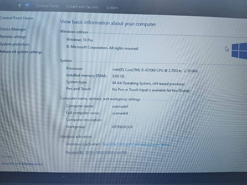 Dell latitude E6440 i5 4th ganration 2