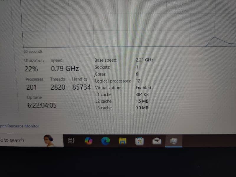 Dell XPS 15 9570 Cori7 8th Gen GPU 4GB 6