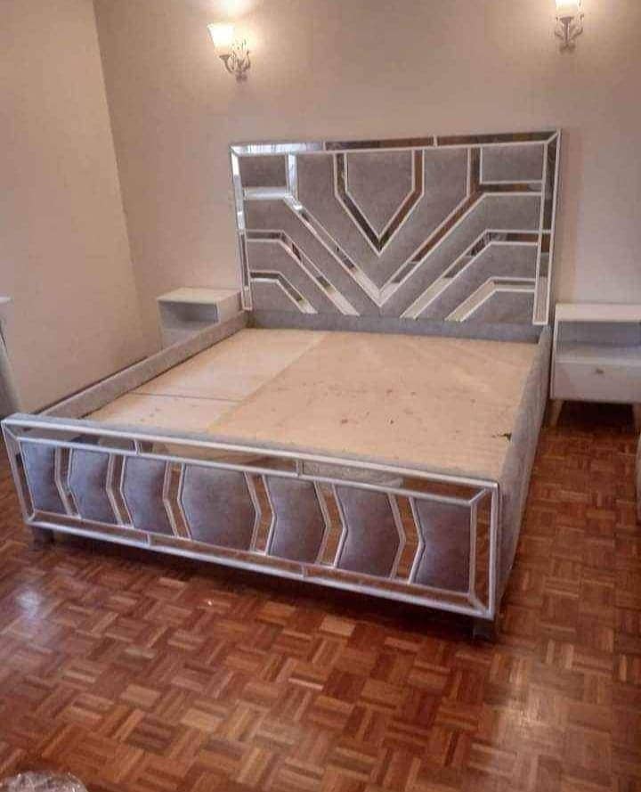 Bed Set\wooden bed\king size bed\double bed\bed room set for sale 18