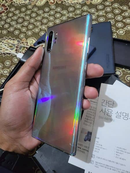 SAMSUNG NOTE 10+ 5G ORIGINAL with box PTA APPROVED 12/512GB 14