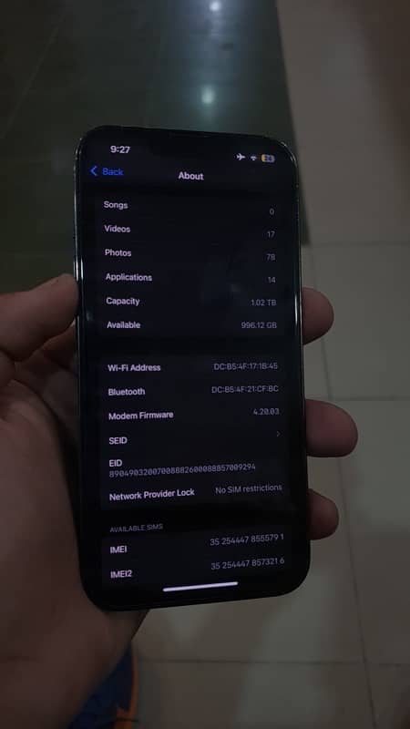 iPhone 13 Pro 1tb factory unlock condition 10/10 4