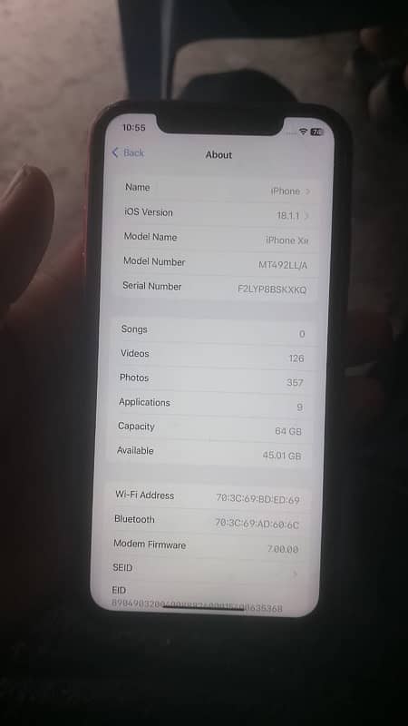 iphone XR factory unlock 5