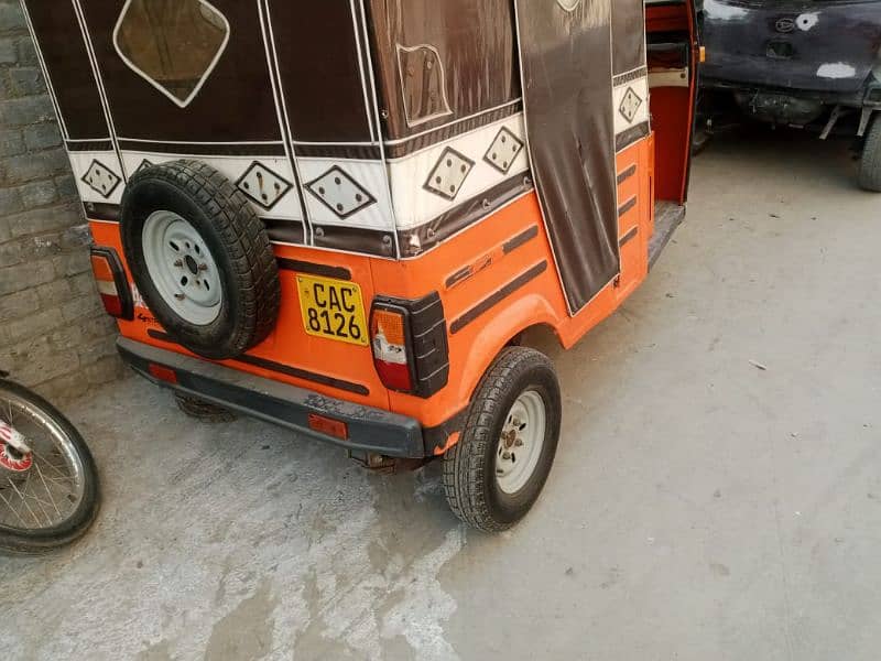 sazgar auto rickshaw brane new condition 2