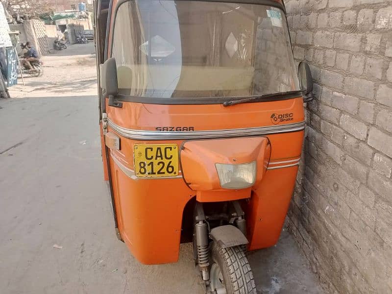 sazgar auto rickshaw brane new condition 4