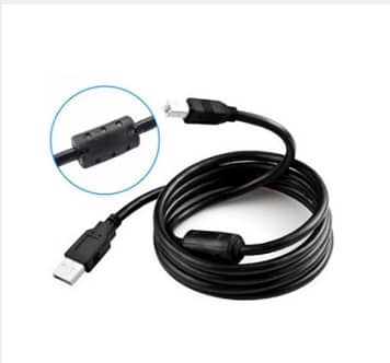 USB Printer Cable - Black - 1.5M 0