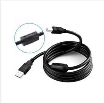 USB Printer Cable - Black - 1.5M 1