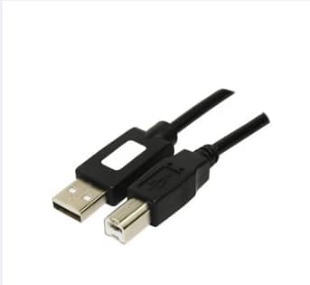 USB Printer Cable - Black - 1.5M 3