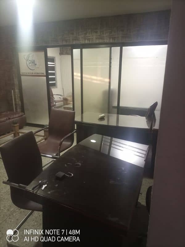 dha phase 2 ext 600 sq feet one executive and hall furnished 0