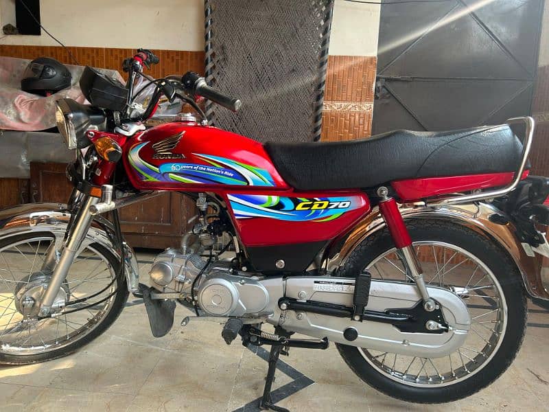 Honda CD 70 model 2024 1