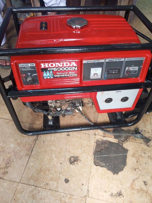 Honda 5.5Kva generator self start  Sealed engine 1