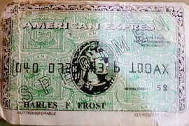 Vtg American Express