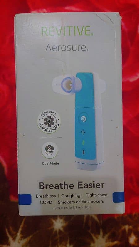 Breathing relief, Revitive aerosure dual mode breath easier 1