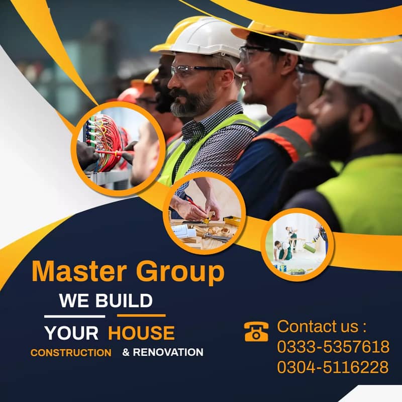 Expert Construction Company Near me | House Construction in Pakistan 0