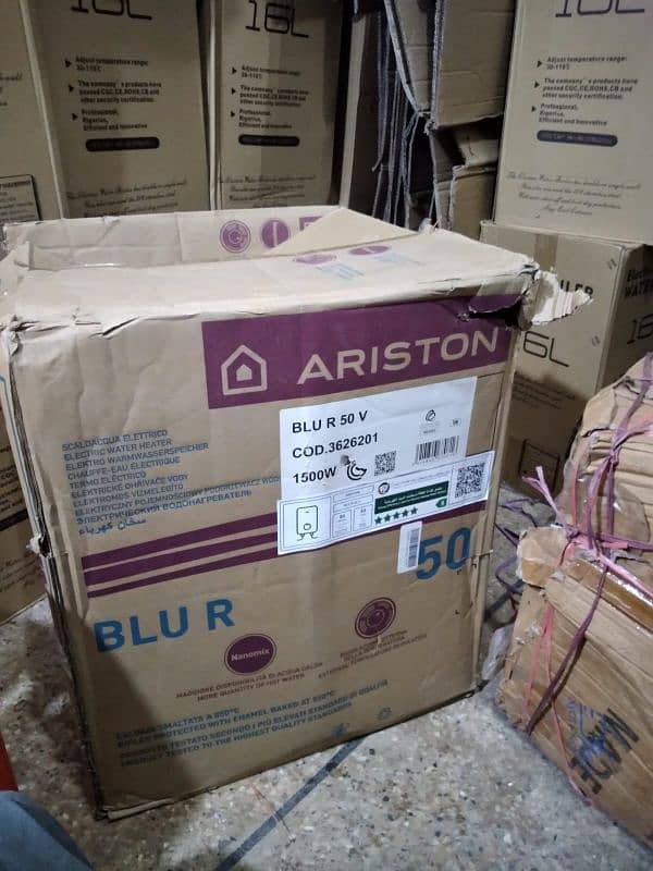 ARISTON BRAND ELECTRIC GEYSER 50  LITER BLU R 50 1