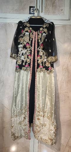 Formal gown hand embellished