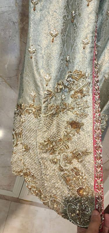 Formal gown hand embellished 1